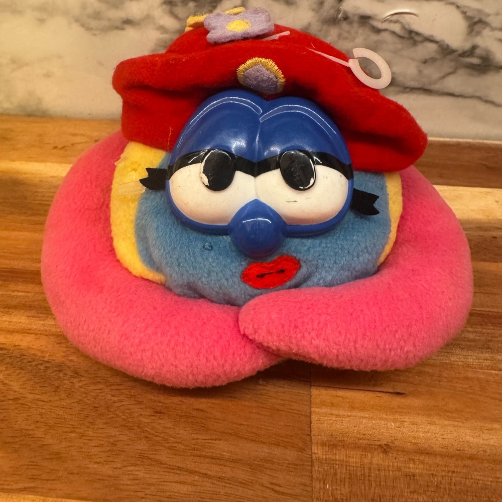 Veggie Tales Madam Blueberry vintage plush NWT